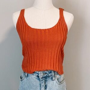 Orange Tank Top